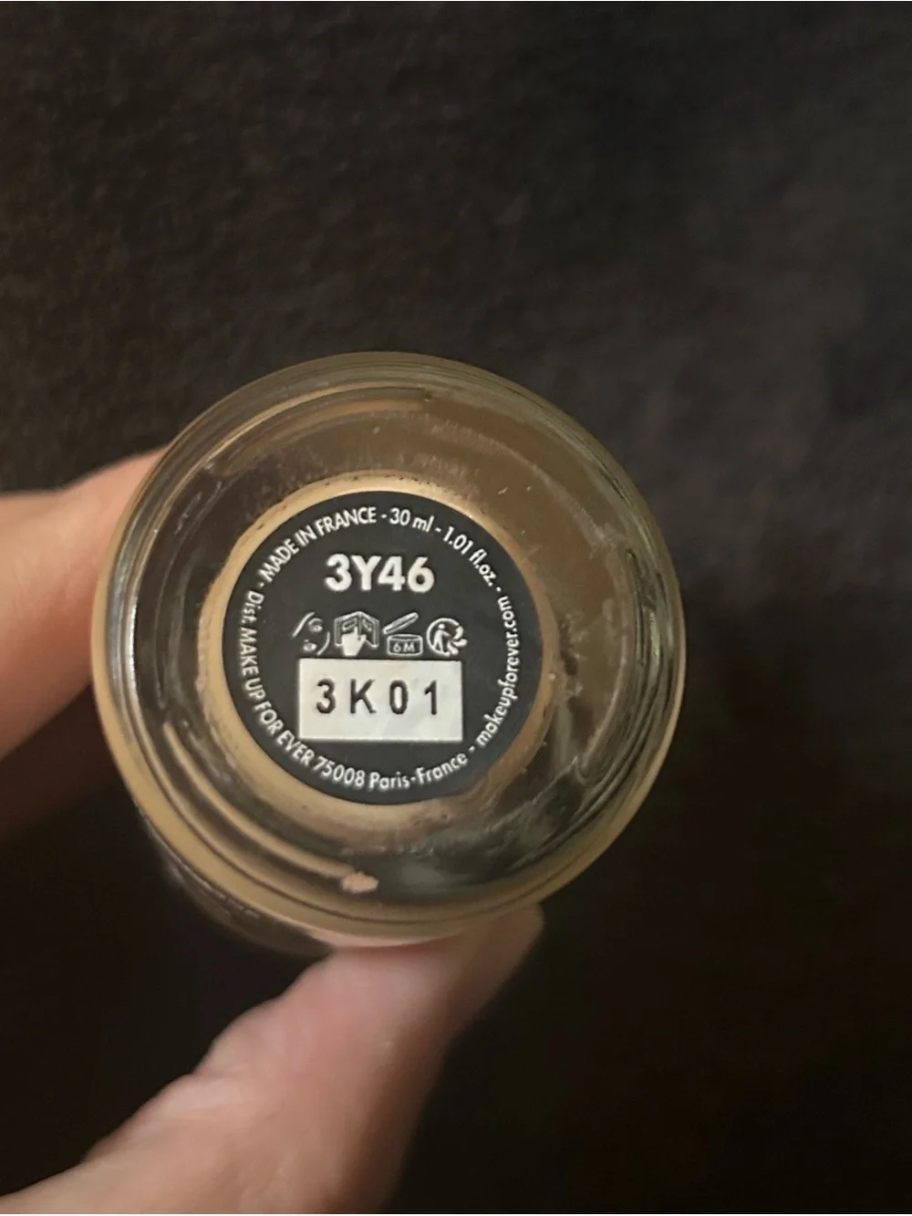 Makeup Forever hydrating finish liquid